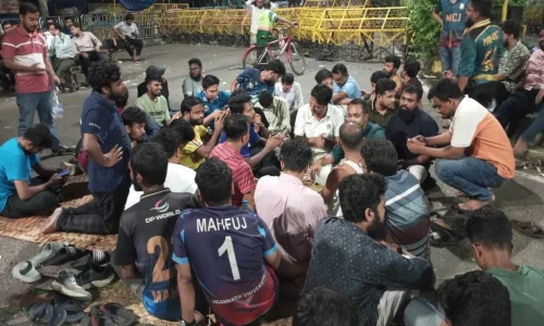 Jagannath University students still protesting today