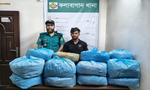 Drug dealer arrested with 40 kg of marijuana