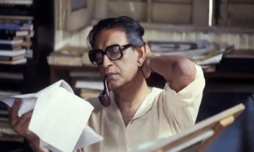 Satyajit Ray at Cannes Festival this time
