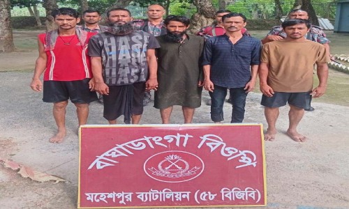15 detained at Jhenaidah border on charges of illegal entry into Bangladesh