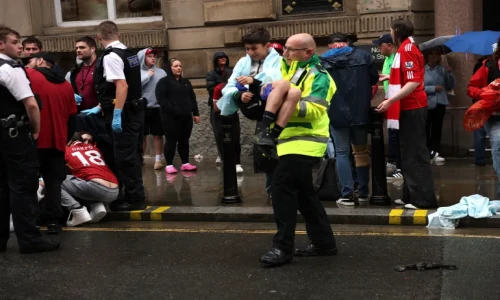 Car ploughs into football fans at Liverpool parade, 27 in hospital