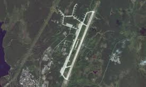 Ukrainian drone attack on Russian airfield