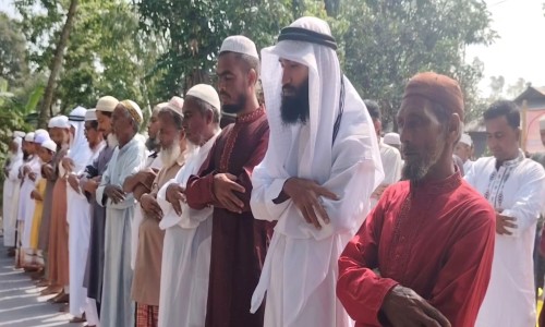Eid Celebrated in Lalmonirhat
